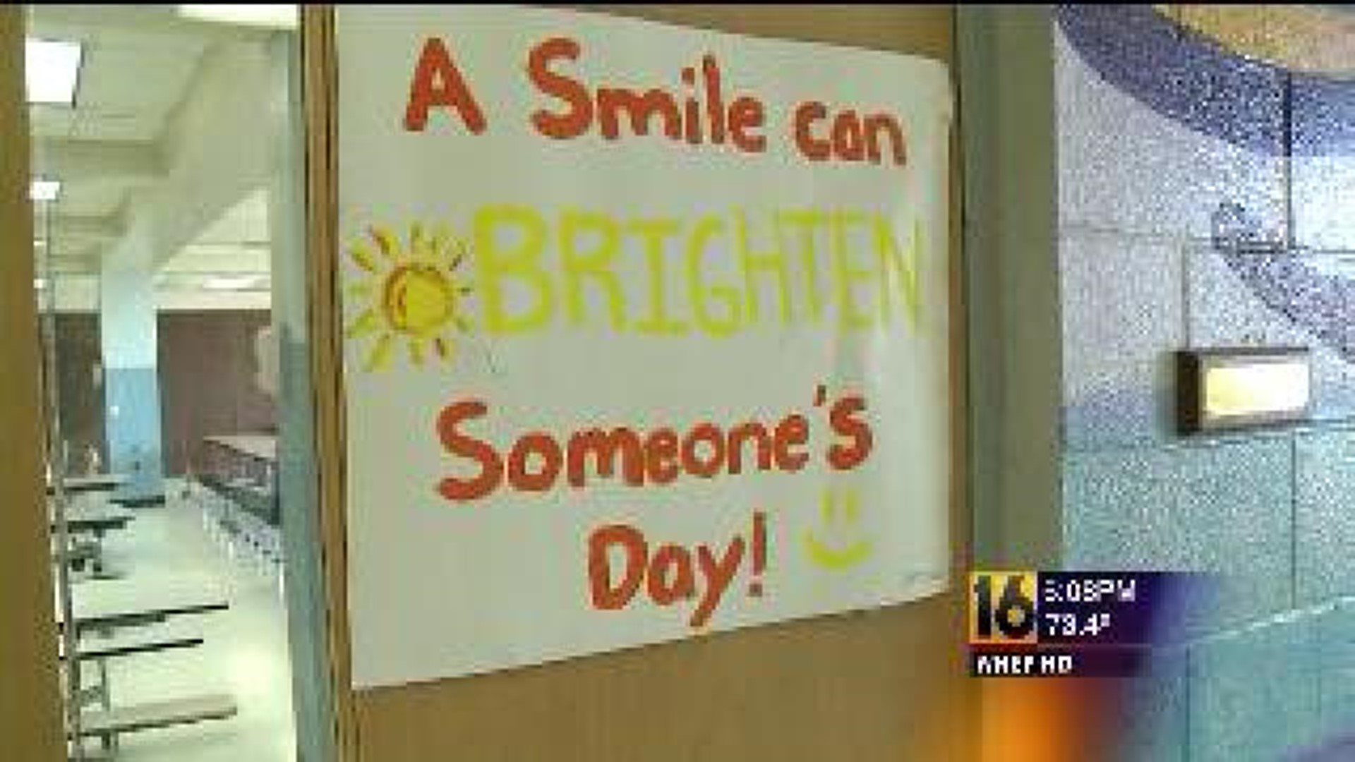 Students’ Message Of Hope Spreads Beyond School Walls