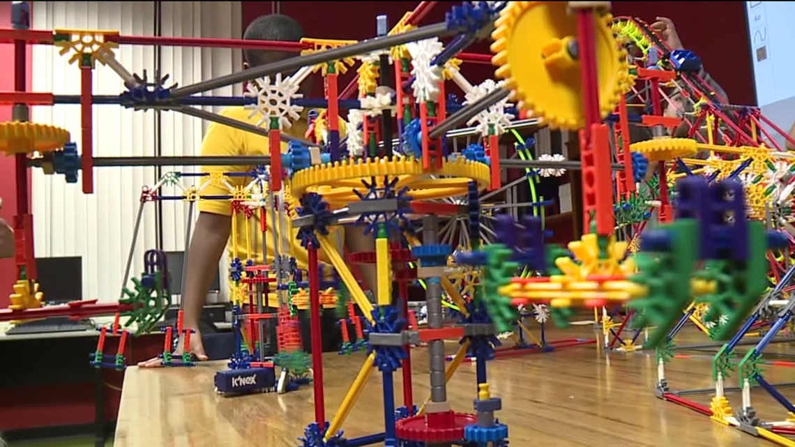 SHINE Students Build K’NEX Amusement Park | wnep.com
