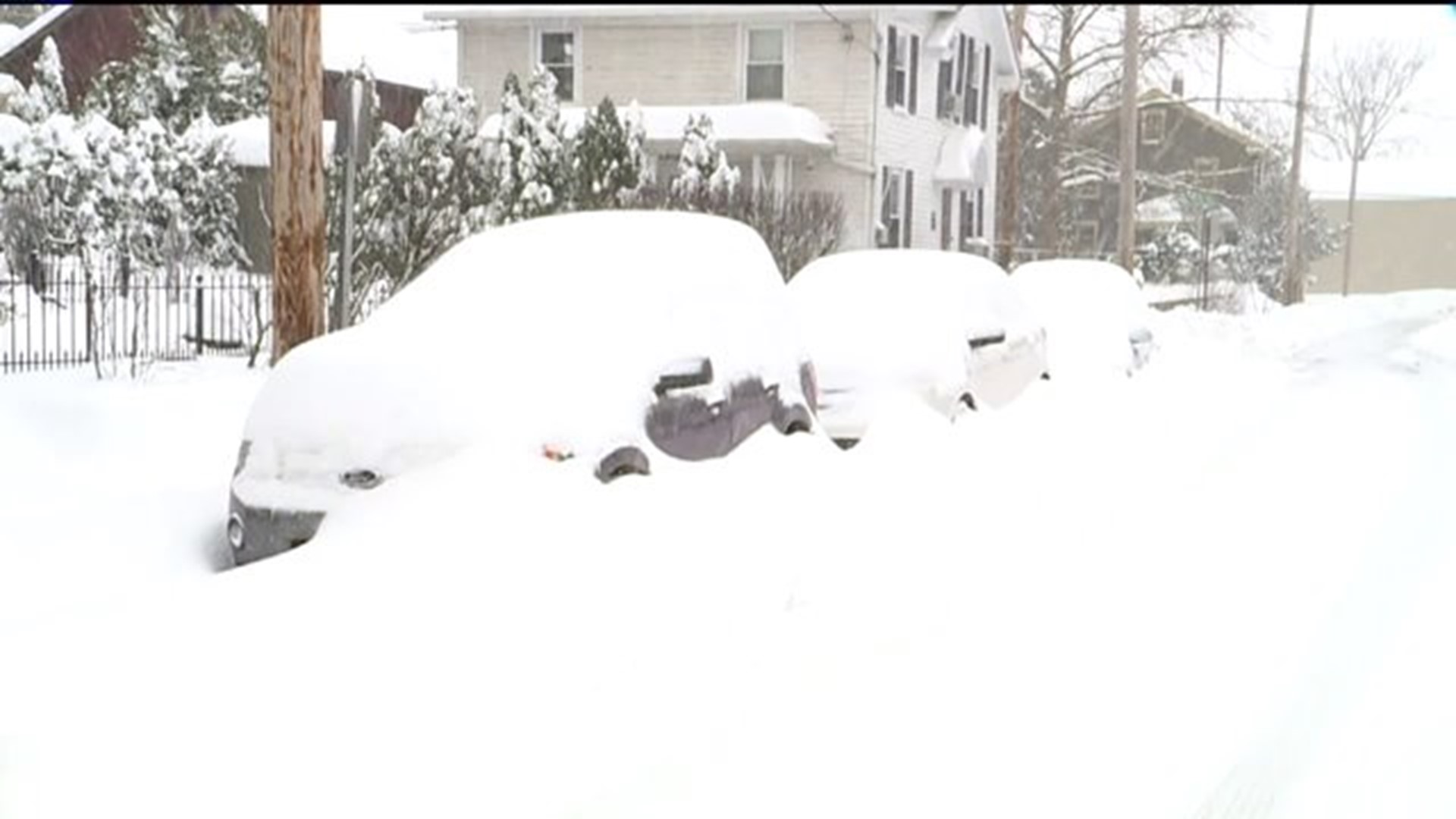 Digging out in Lewisburg After 16 Inches of Snow