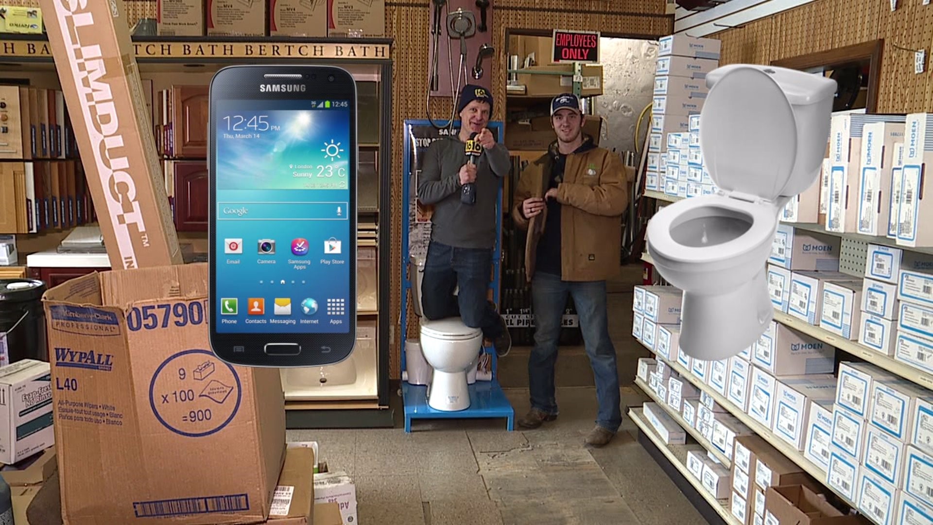 Wham Cam: More Toilets or Cell Phone Users on Earth?