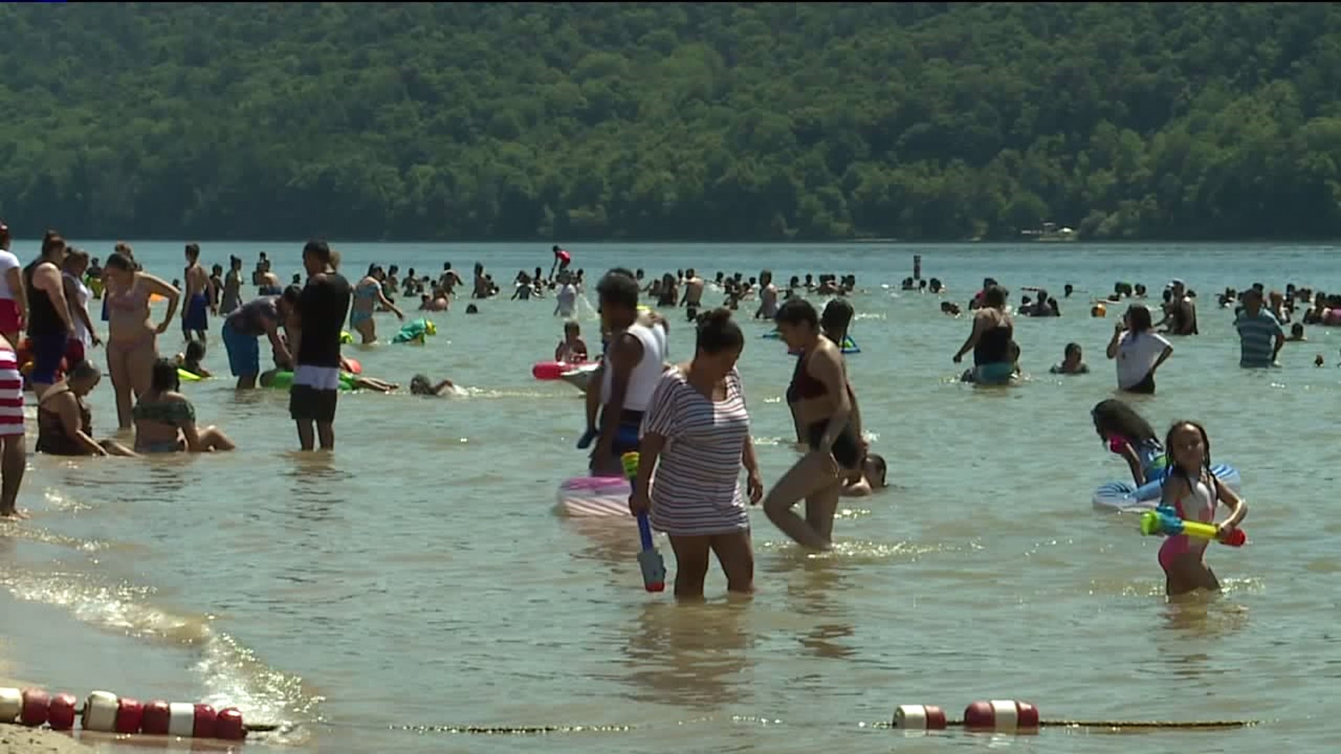 State Park Crowding Concerns During Hot Weather
