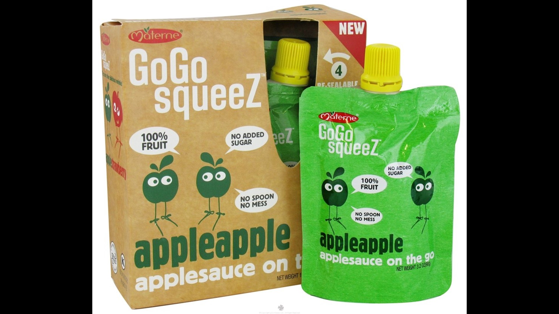 GoGo squeeZ Recalls Applesauce Pouches Due to Mold Concerns