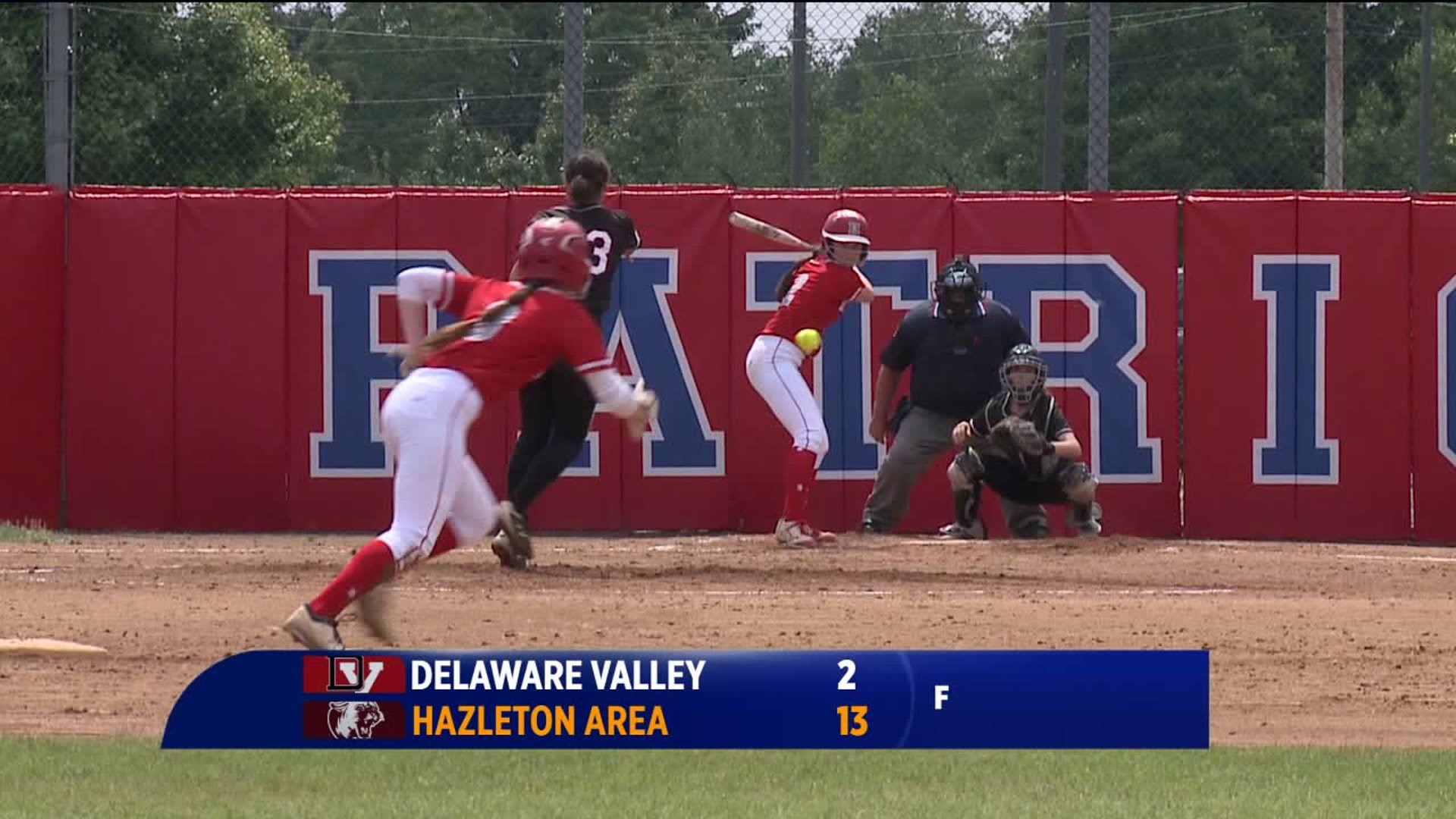Hazleton Area vs Delaware Valley softball