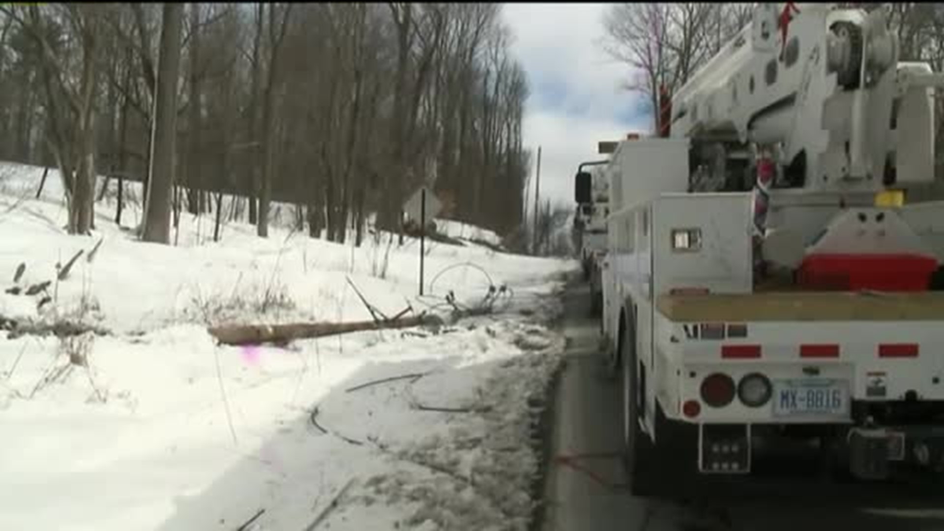 Crews in Wayne County Tackling Power Problems