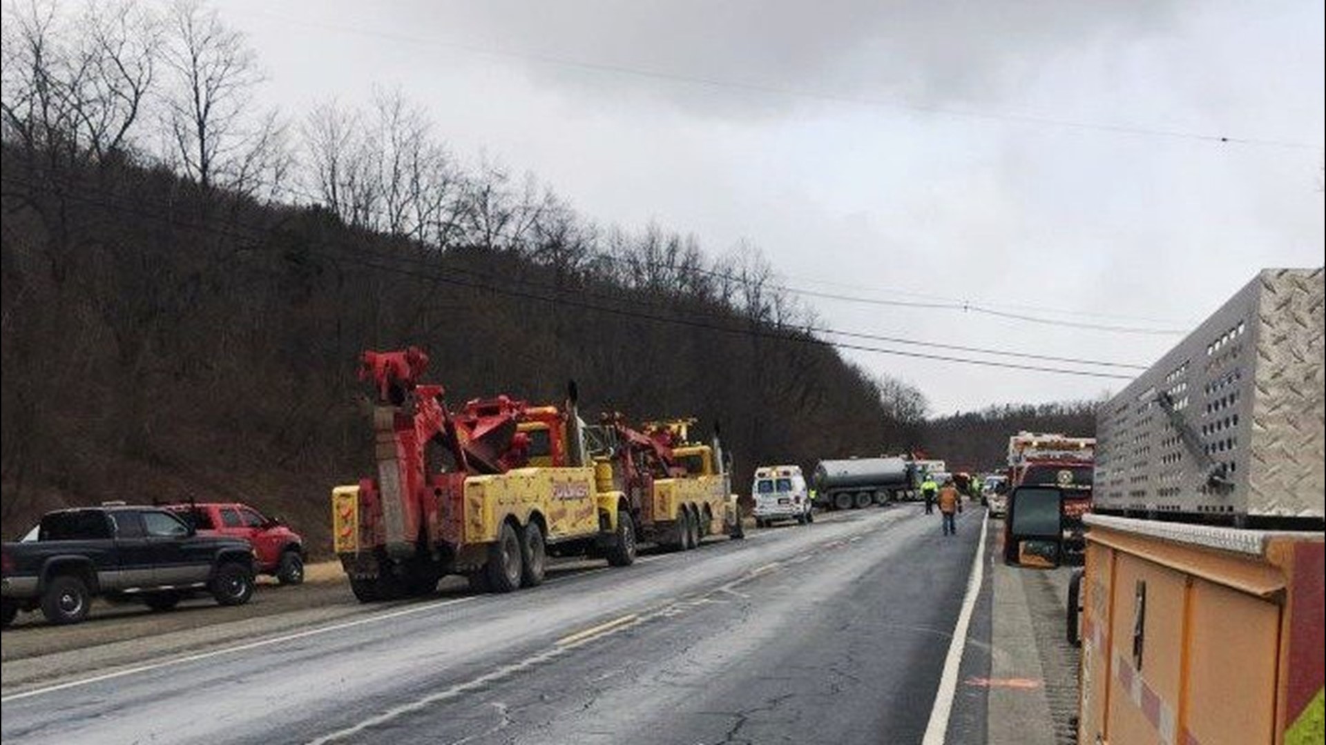 Deadly Crash in Towanda Closes Road