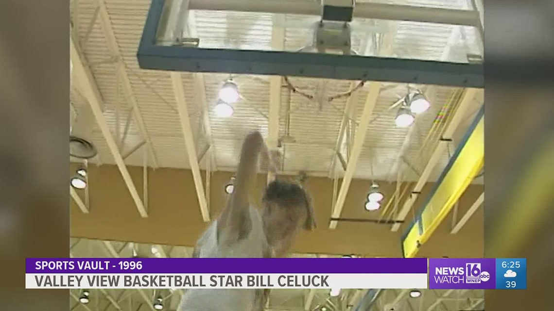 Sports Vault 1996, Valley View Junior Center Bill Celuck leads Valley