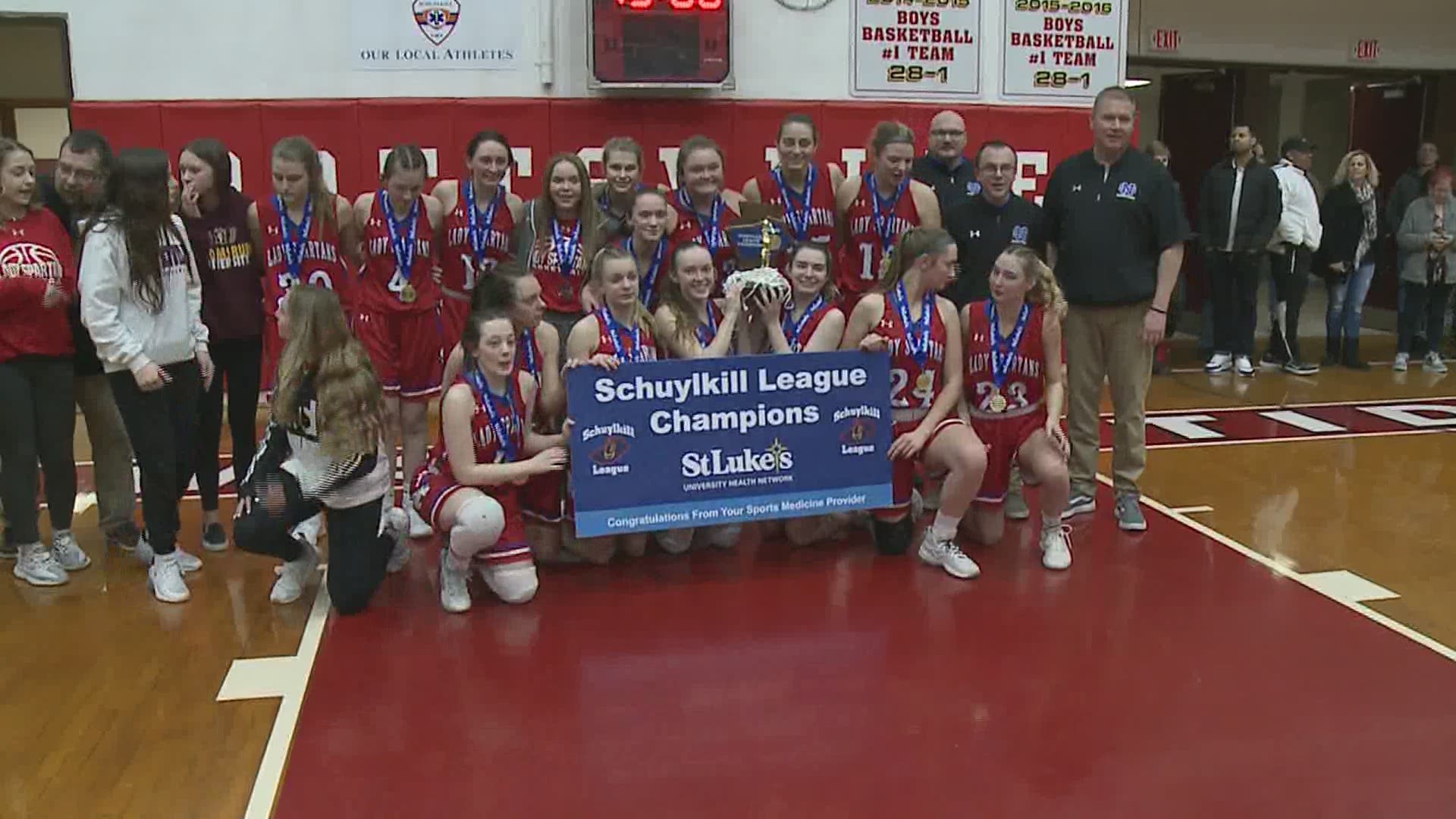 North Schuylkill rallies past Jim Thorpe to win the Schuylkill League girls basketball title, 49-46.