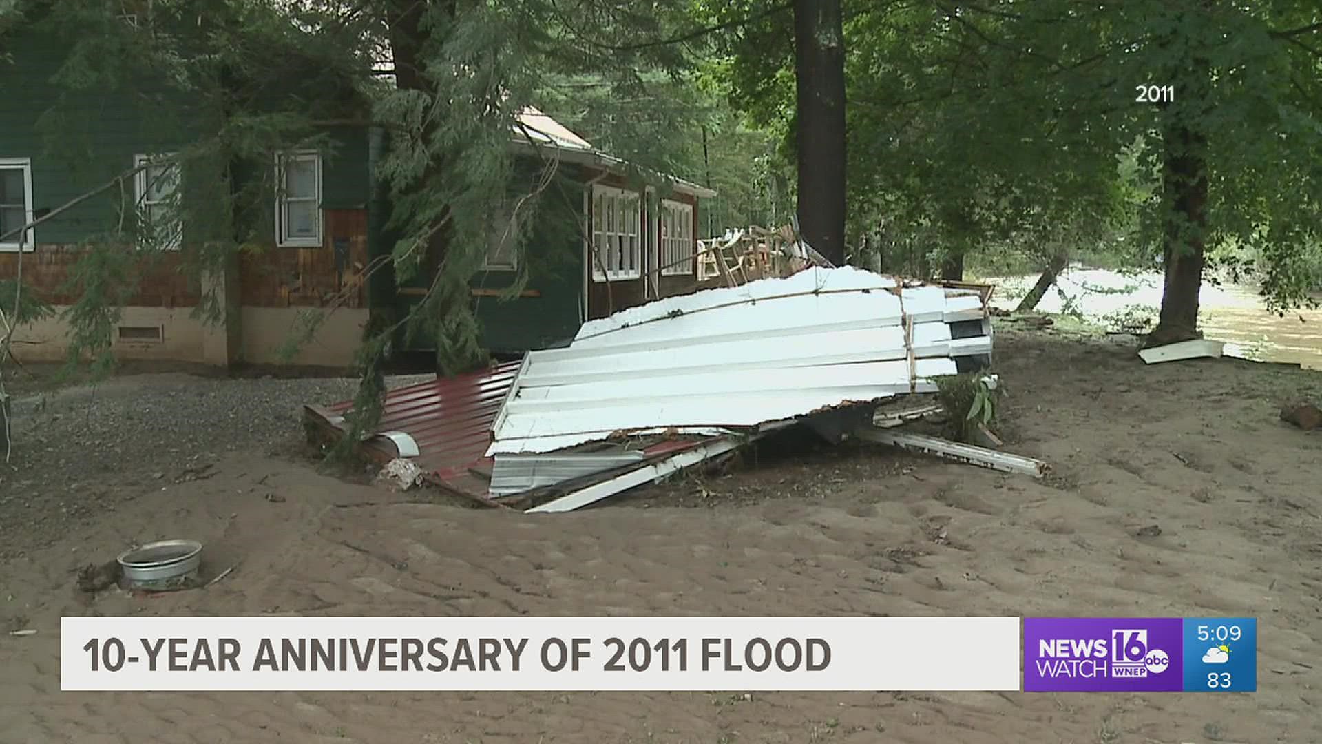 It has been 10 years since the flooding caused by Tropical Storm Lee devastated rural parts of Lycoming County.