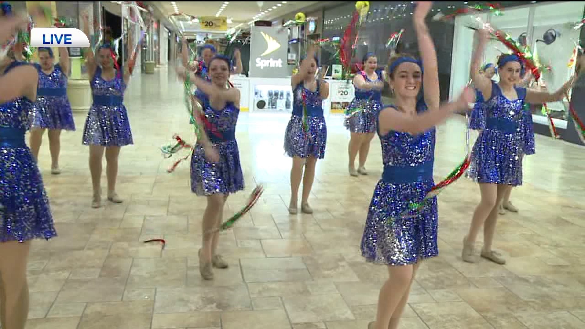 Spinning for Shoppers: Twirlettes Prepare to Give Back to St. Joseph`s Center