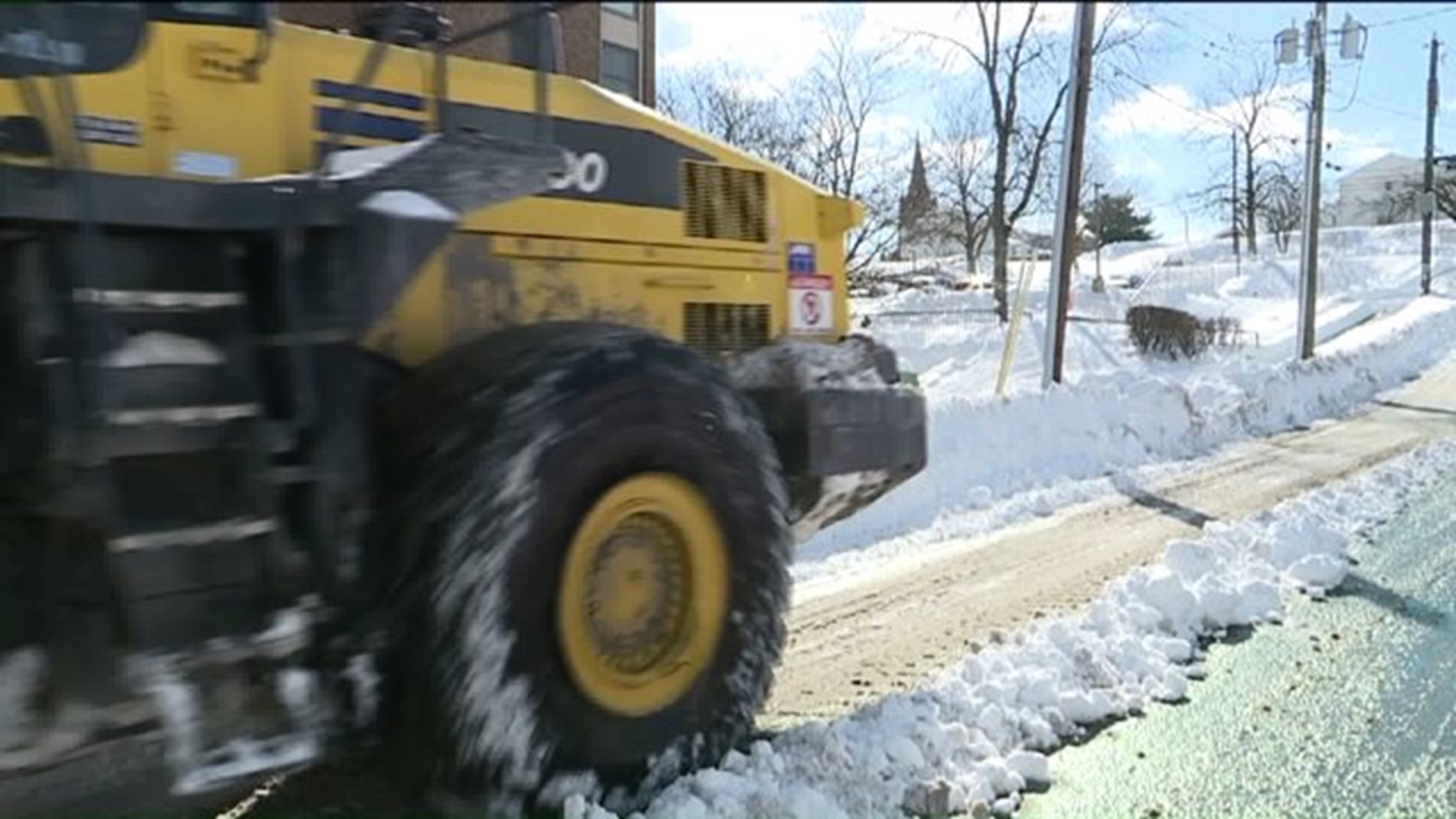 Snow Removal Continues in Nanticoke