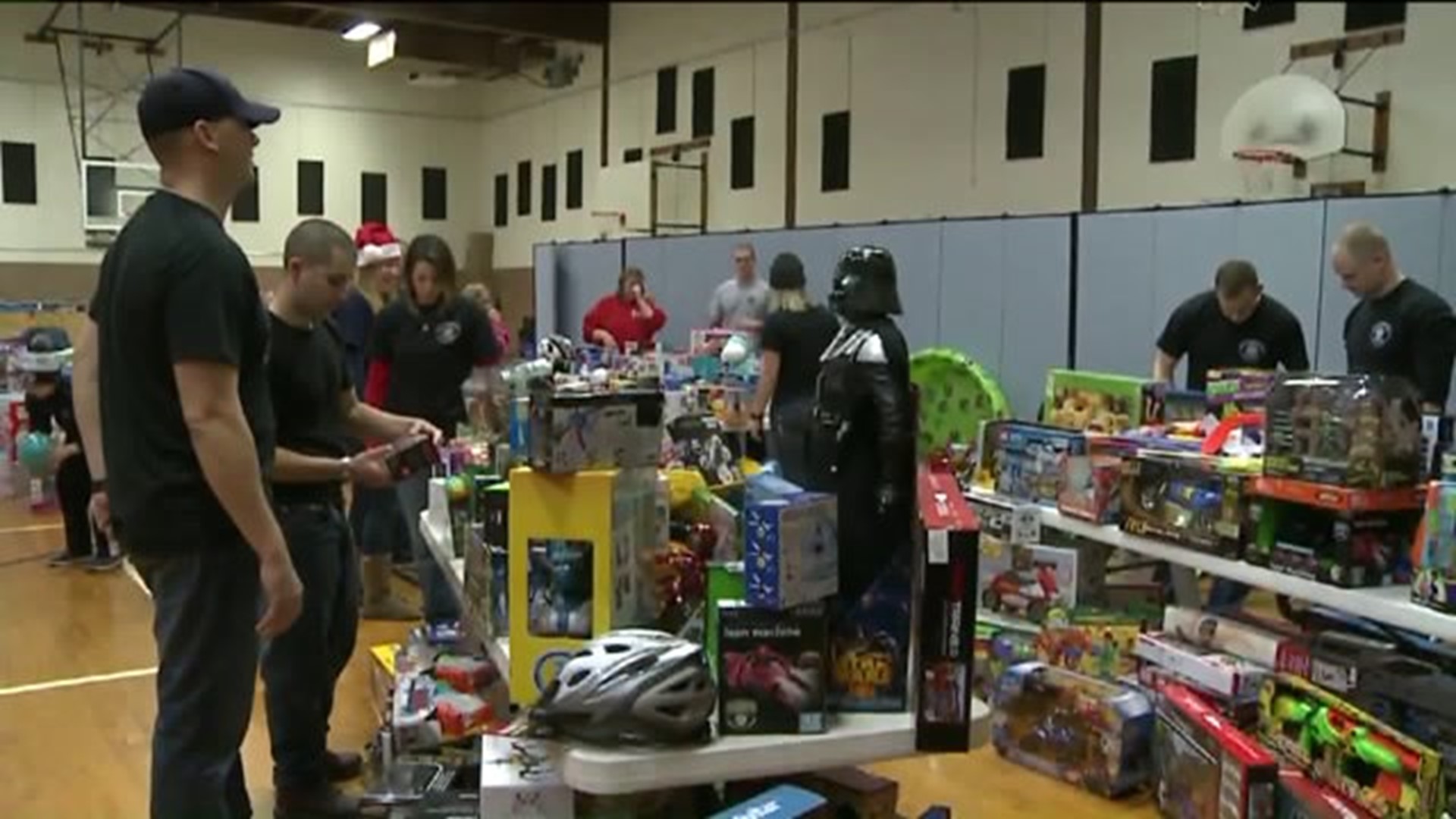 Police Prepare for Toy Drive, Help Thousands