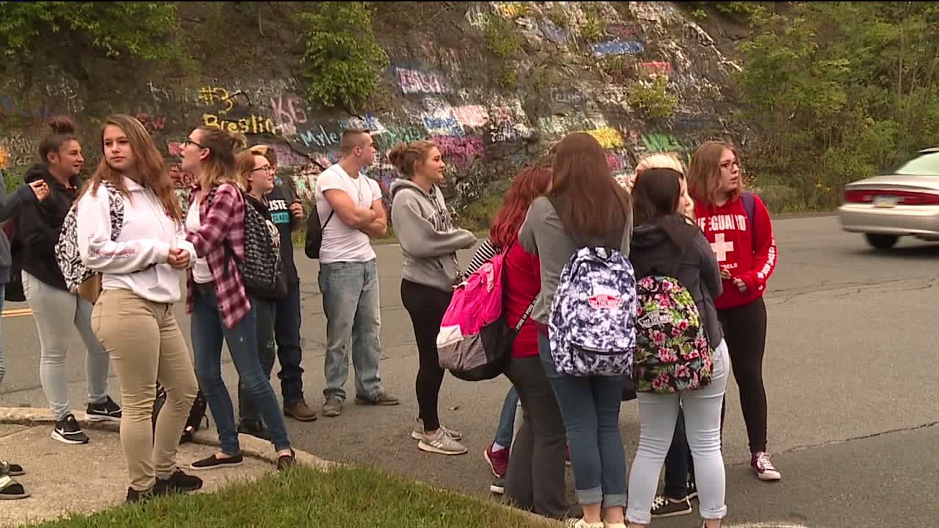 Students Protesting District's Dress Code in Shamokin Area