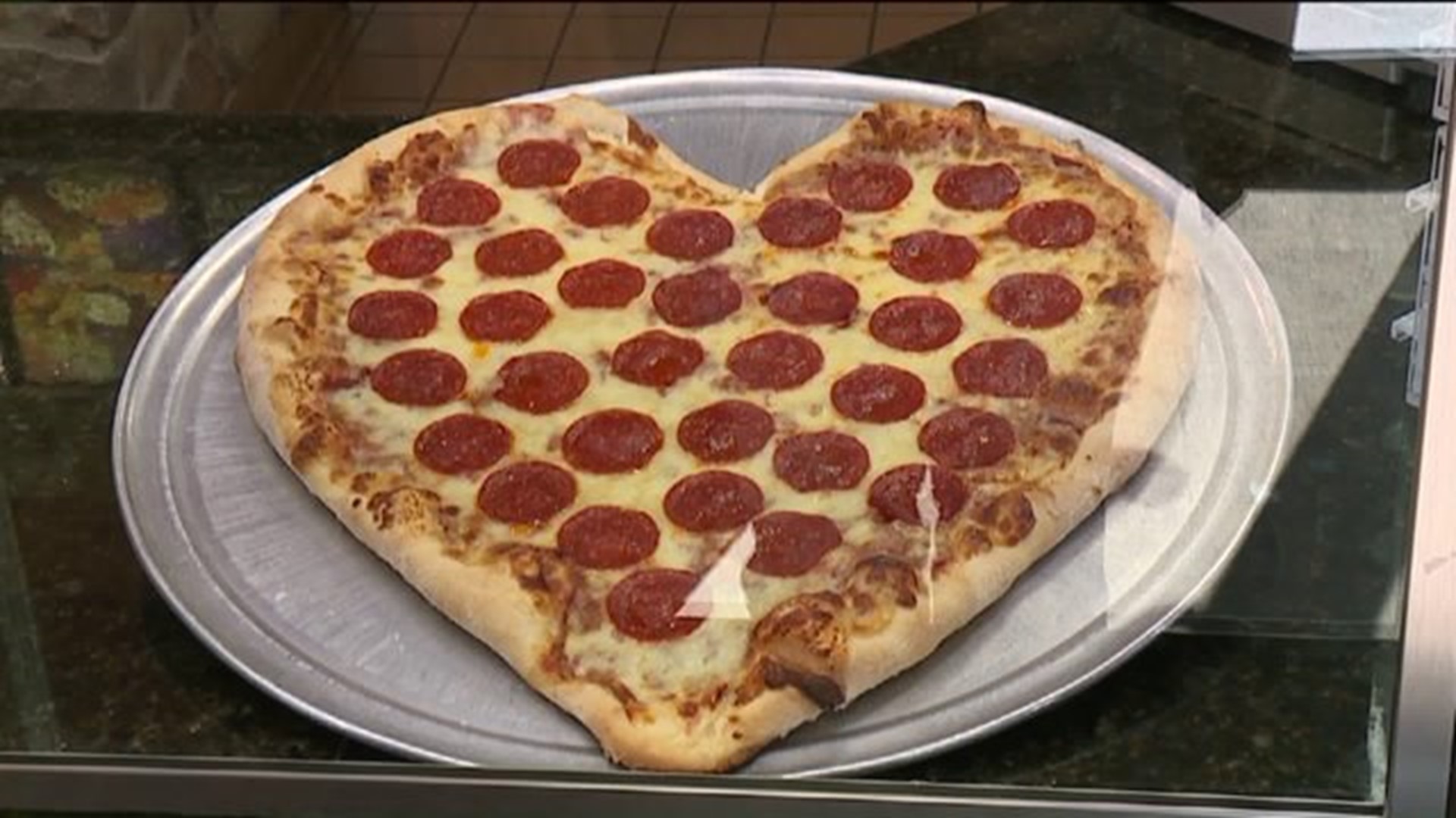 That`s Amore! Heart-Shaped Pizza in the Poconos