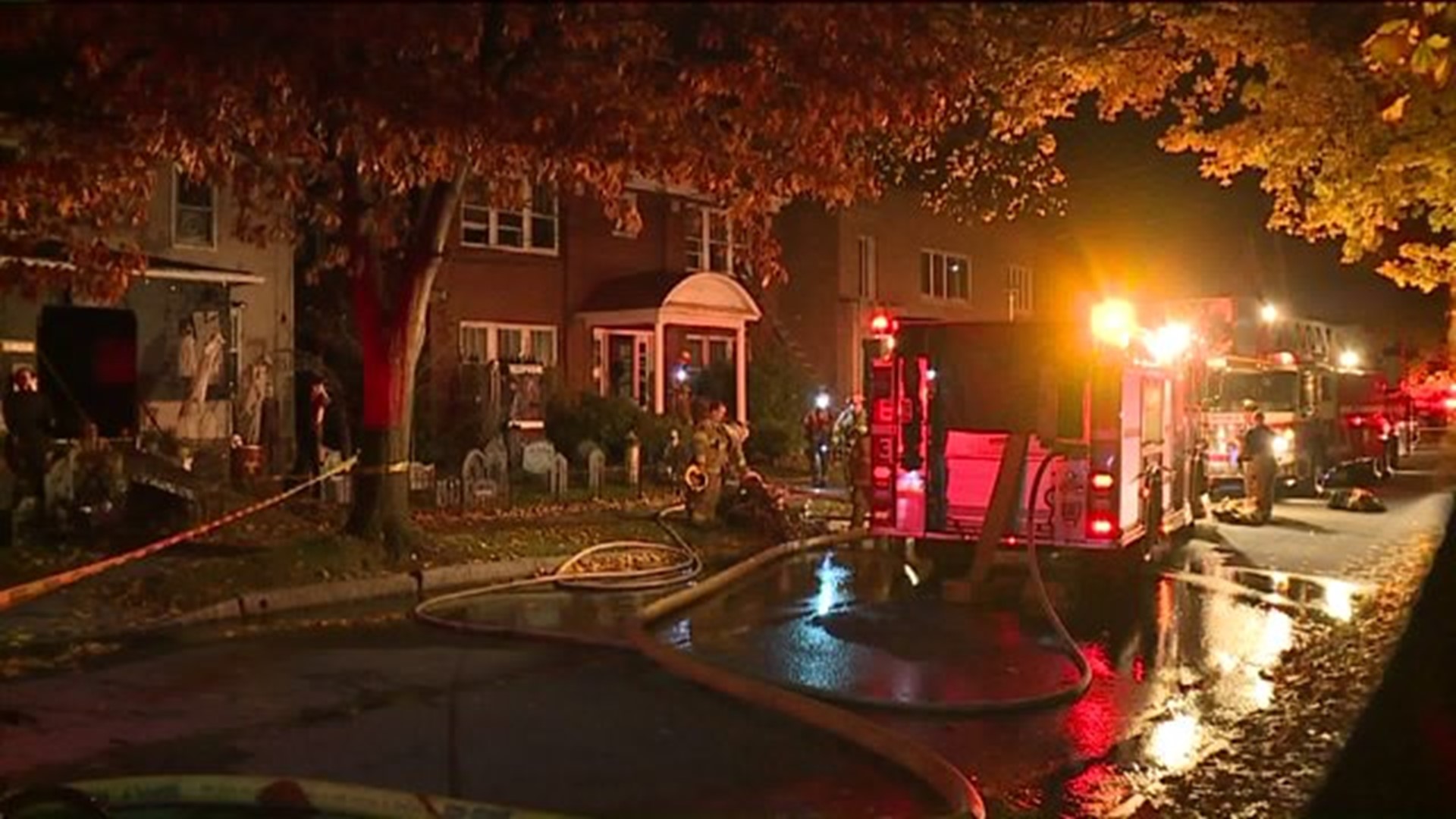 Fire Damages House in Wilkes-Barre