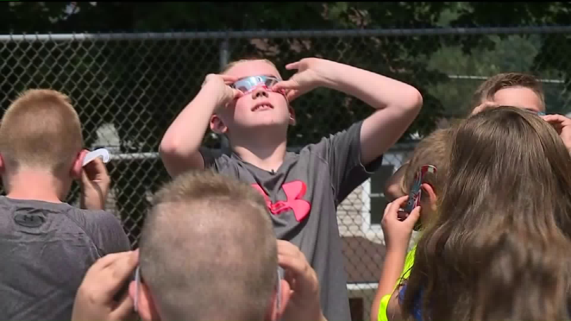 Learning About the Eclipse on the First Day of School
