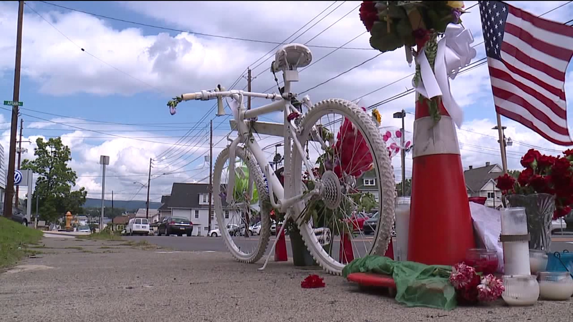 Memorial Bike Missing from Scranton Sidewalk