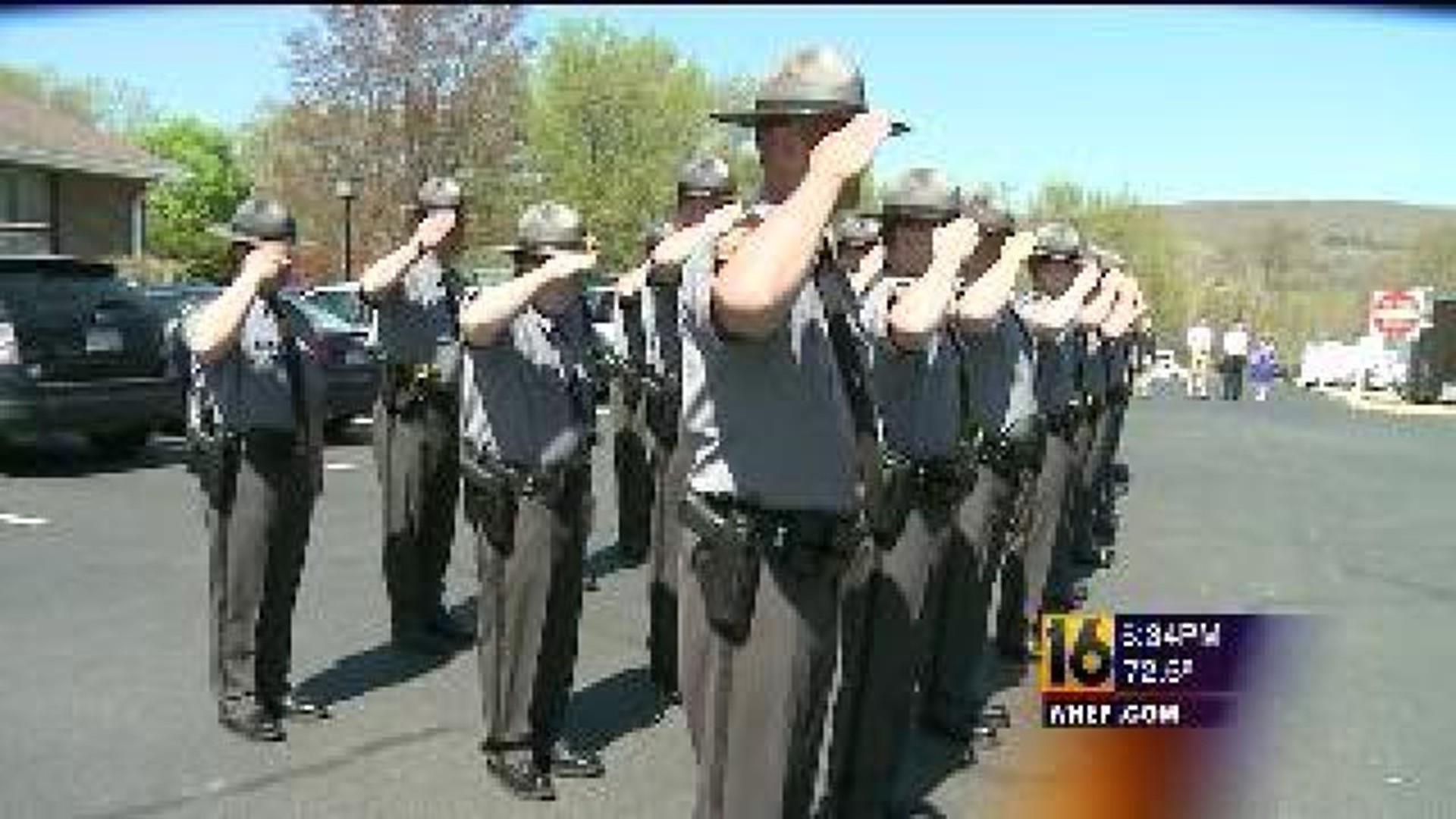 State Police Honor Fallen Corrections Officer
