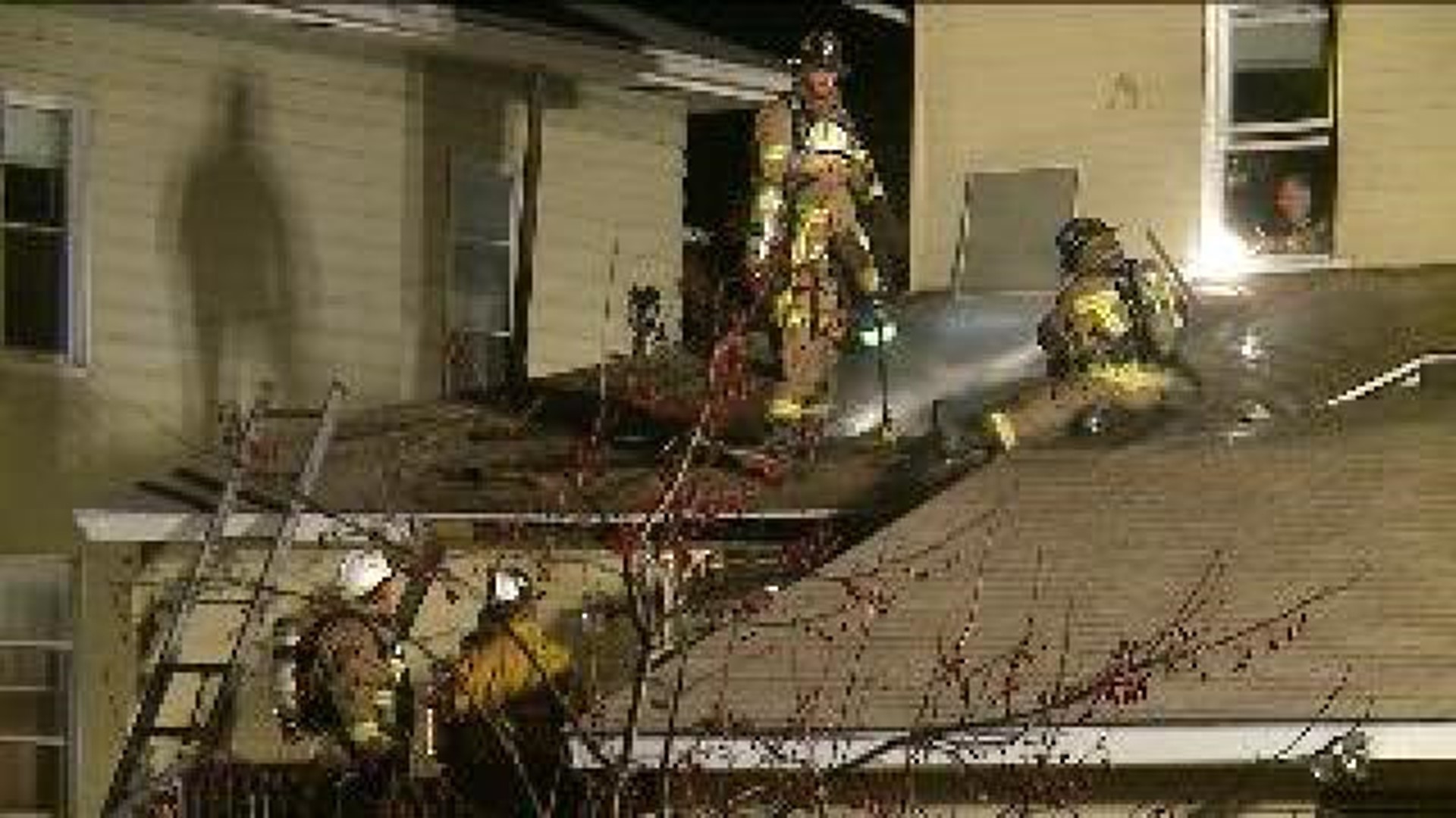 Firefighter Dies Battling Flames
