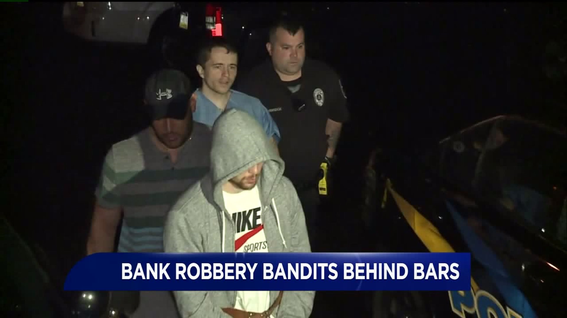 Bank Robbery Suspects Locked Up in Luzerne County