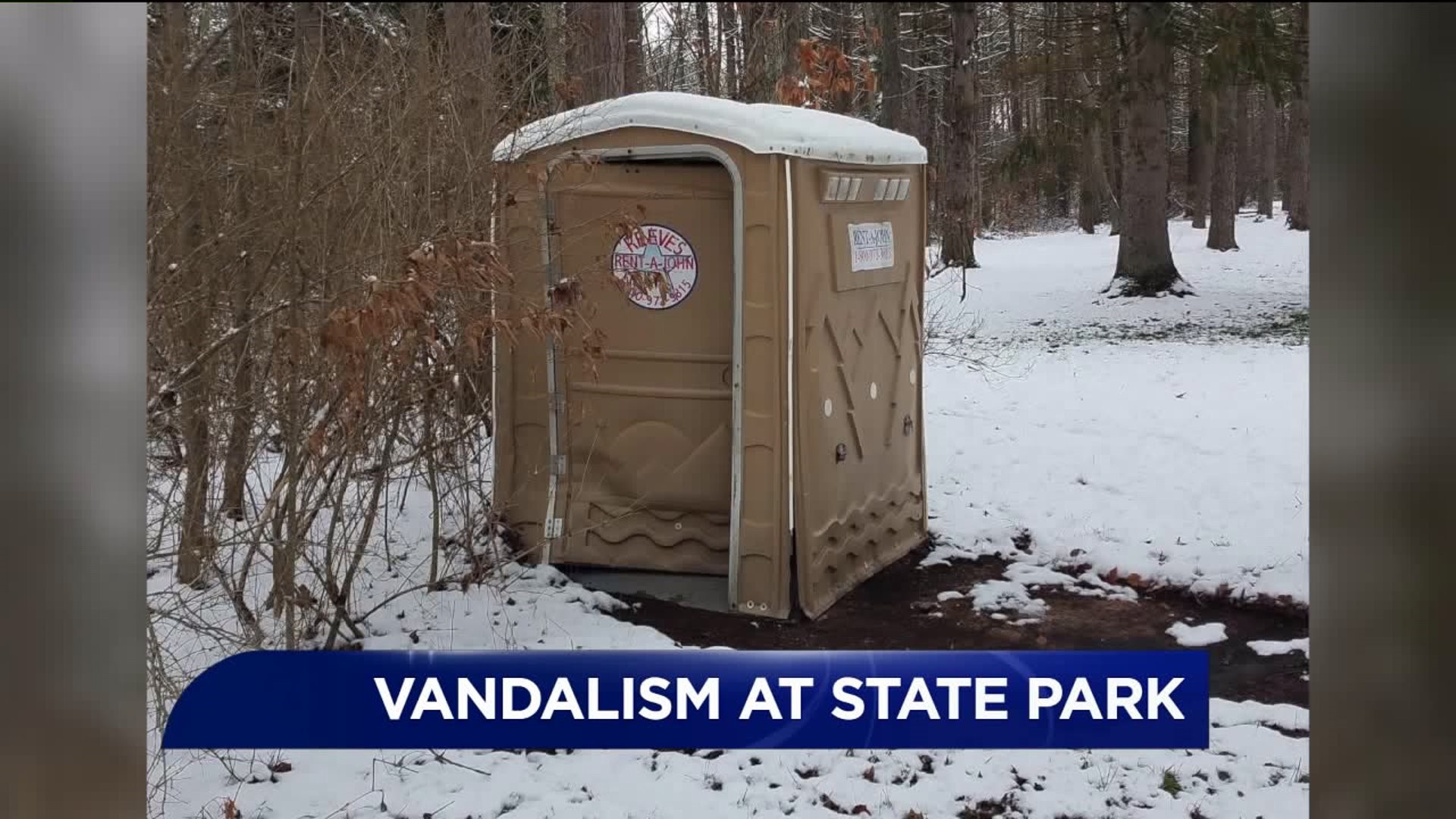 Vandals Hit Lackawanna State Park
