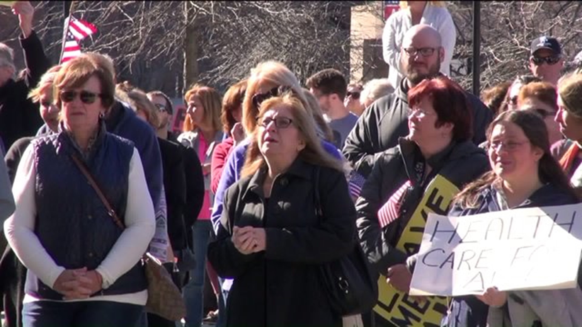 Rally in Scranton to Save Obamacare