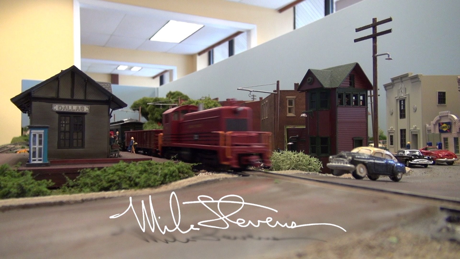 Seeing the Past in a Model Railroad