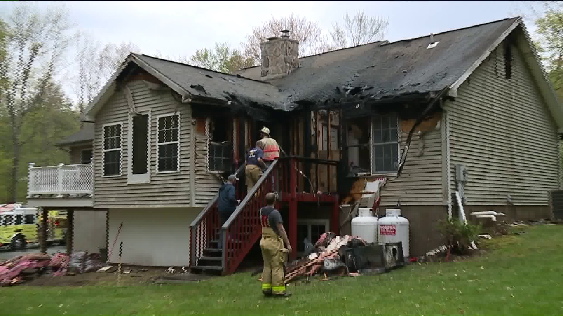 Leaking Gas Grill Blamed for House Fire
