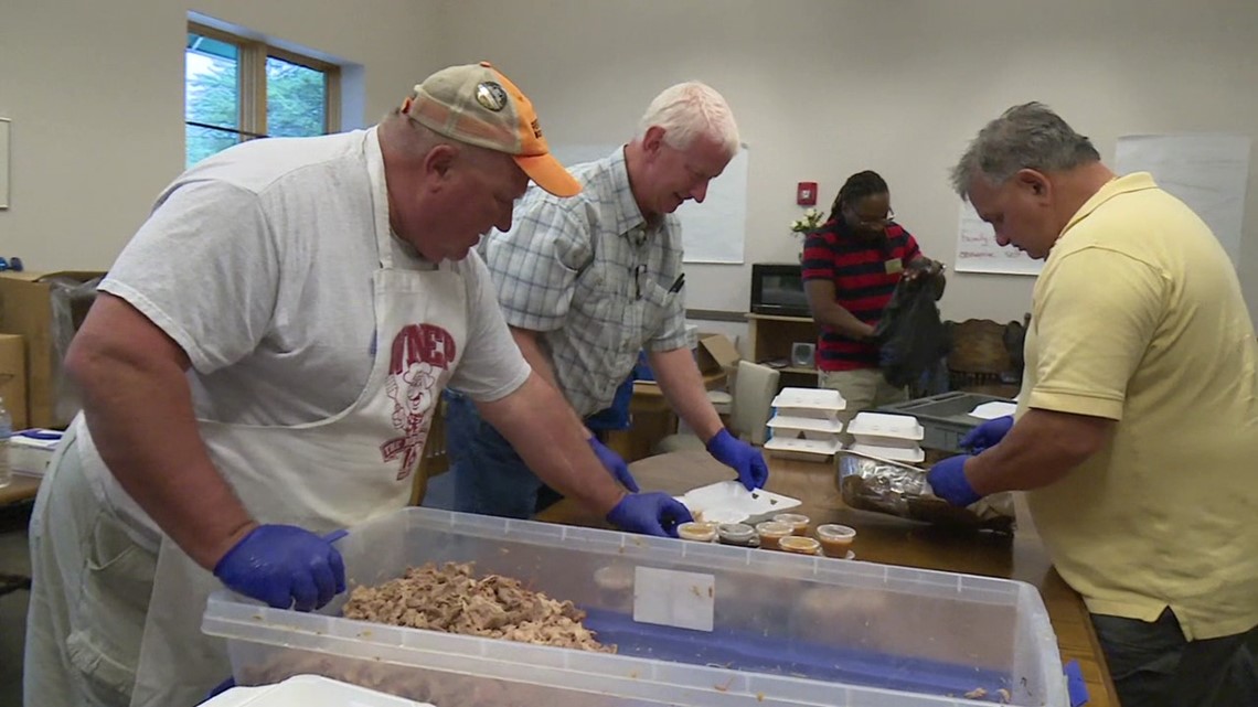 Program Celebrates Mural Completion With Pig Roast Wnep Com