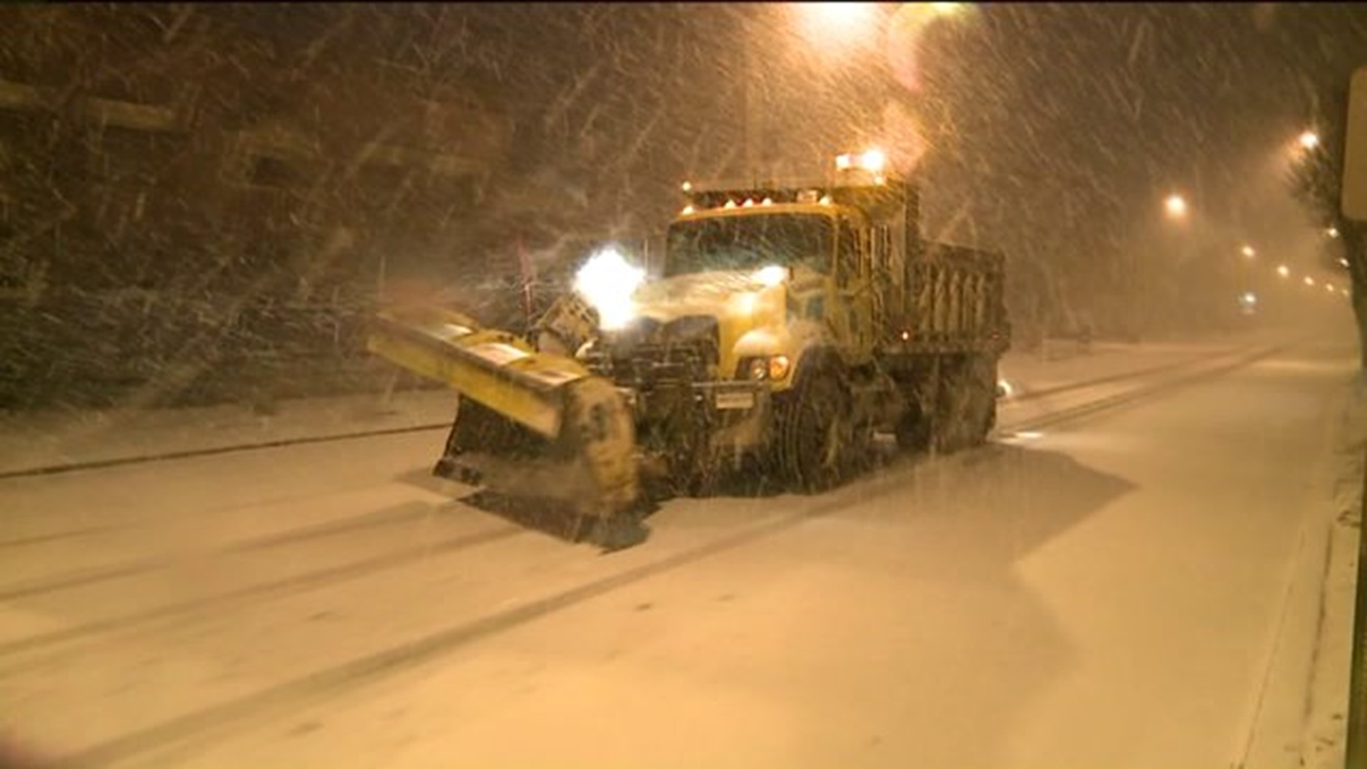 Winter Weather Hits Wayne County