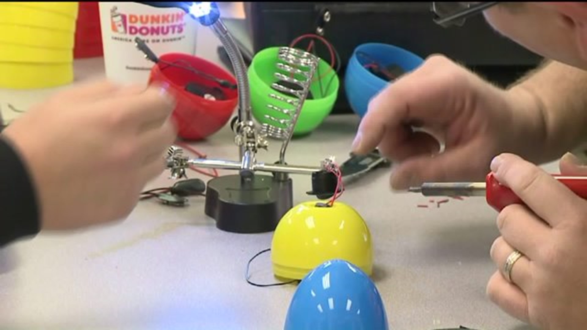Bomb Squad Makes Easter Eggs for Visually Impaired