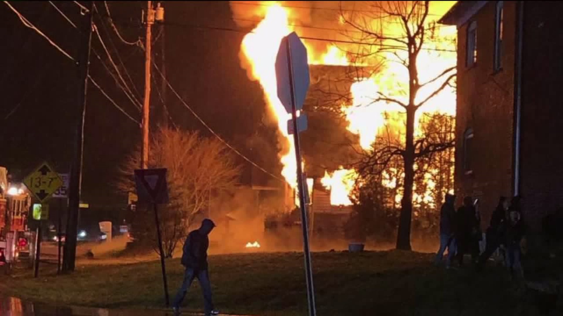 Fire Breaks Out in Clinton County