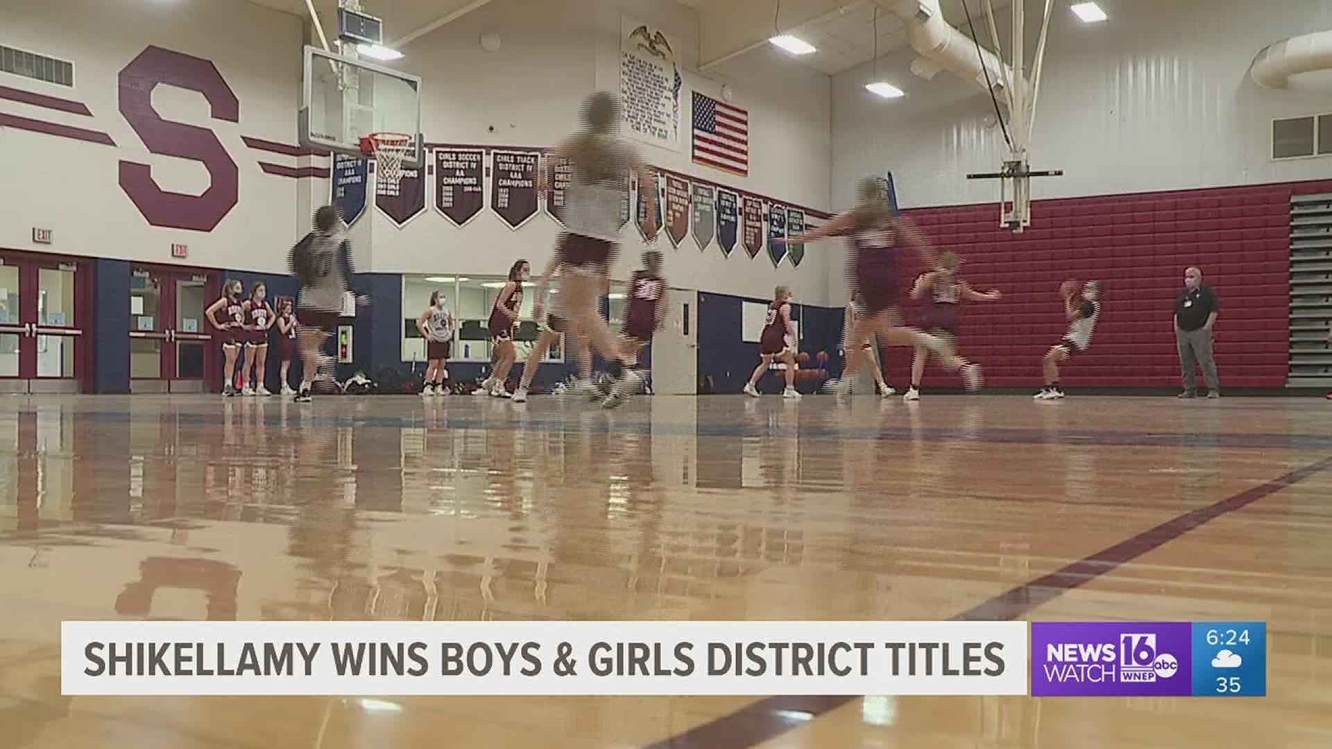 Shikellamy Wins District Title in Boys and Girls Basketball