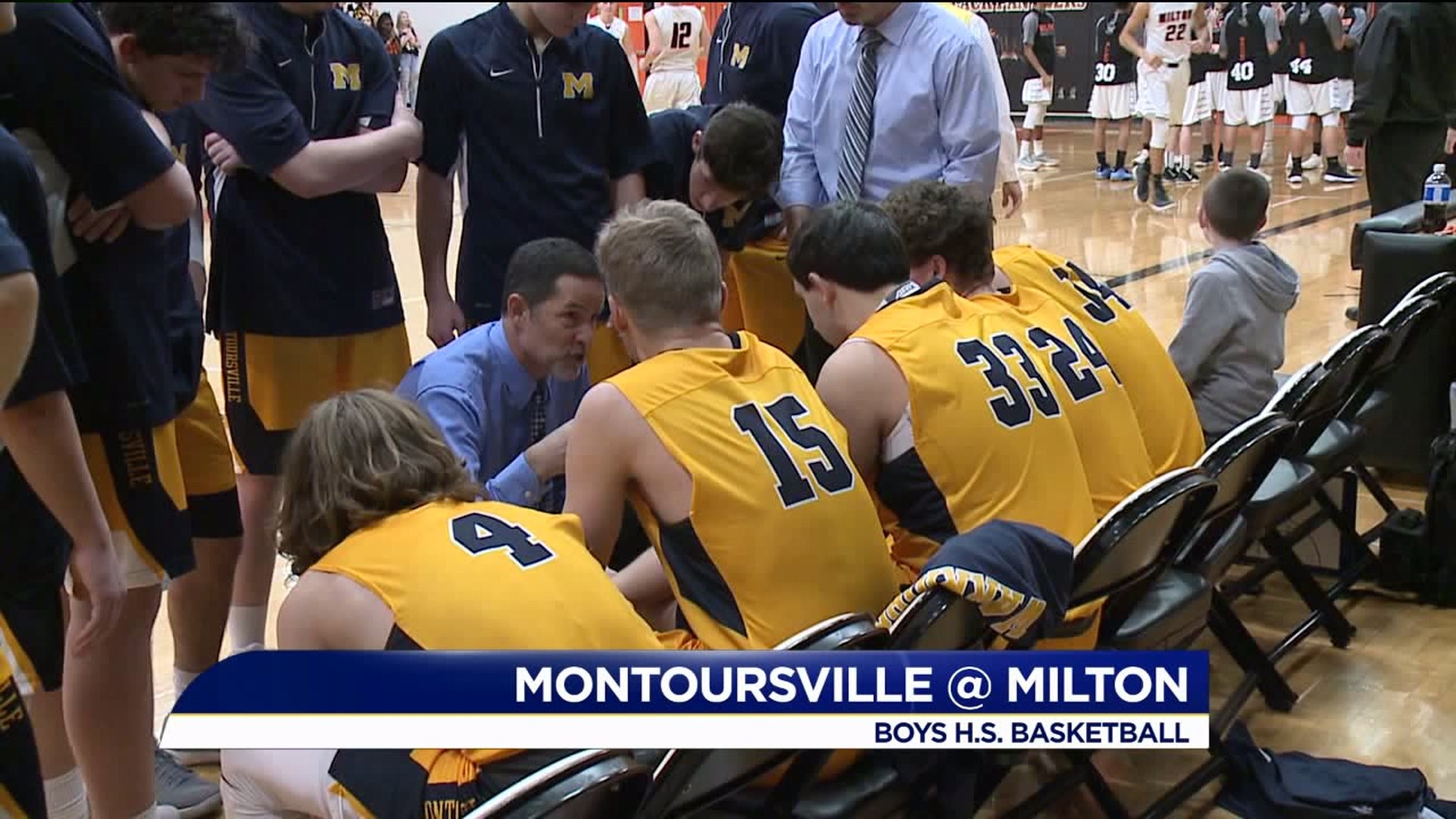 Montoursville vs Milton boys basketball