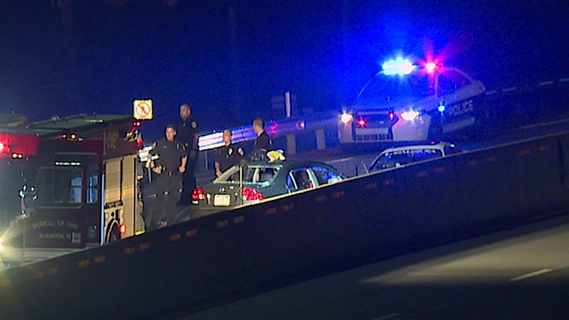 Driver Dies Following Wrongway Crash on North Scranton Expressway