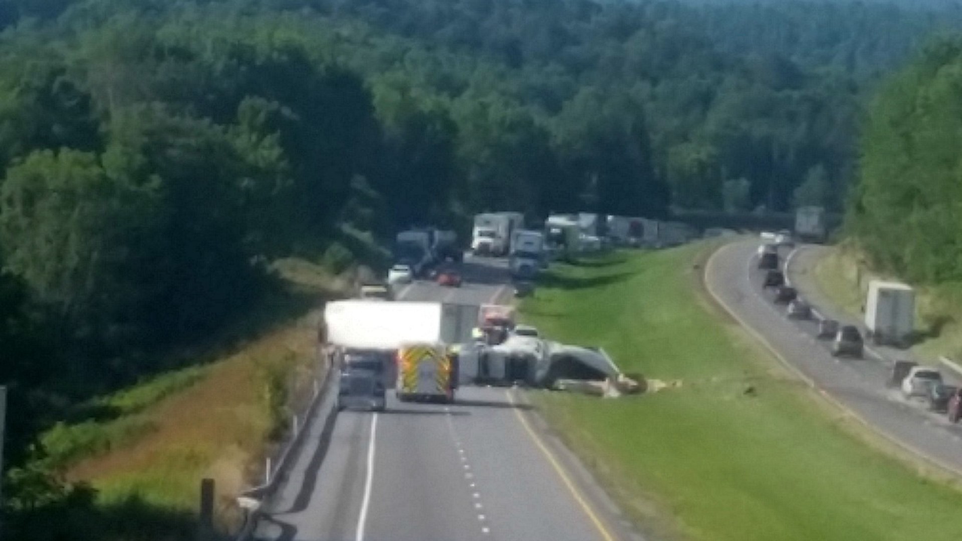 Lanes Now Open after Crash on Interstate 81 in Lackawanna County | wnep.com