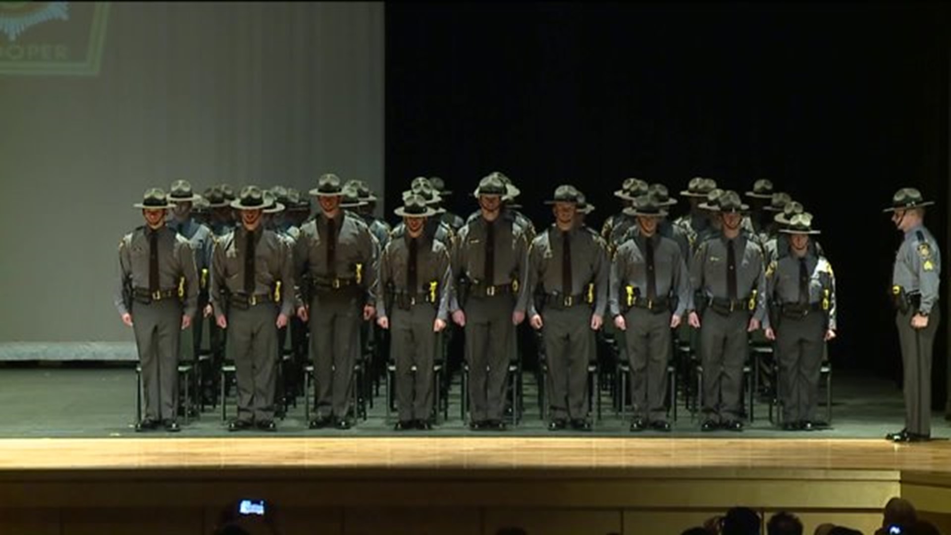 State Police Academy Graduates Small Class After Scandal Allegations