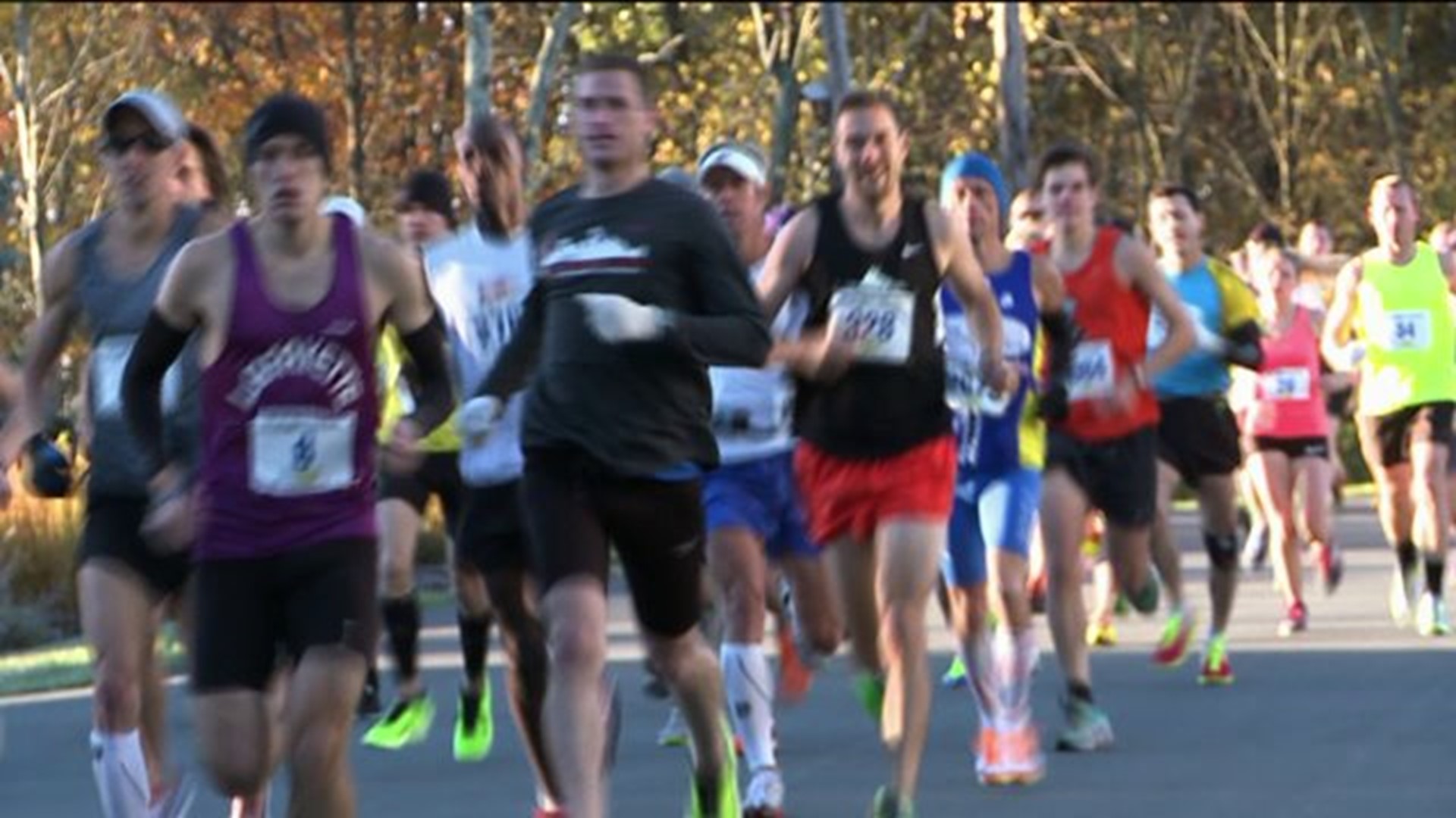 Thousands Show Up for Annual Steamtown Marathon
