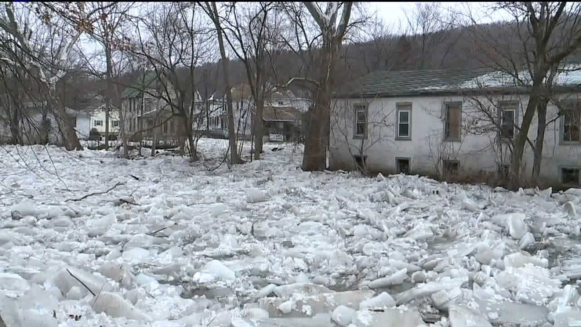 Ice Jam and Dangers Remain in Nicholson