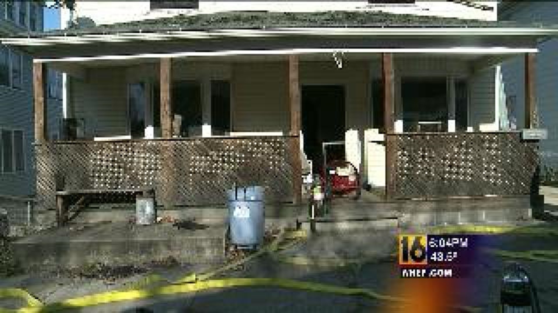 Fire Forces Man Out of Home