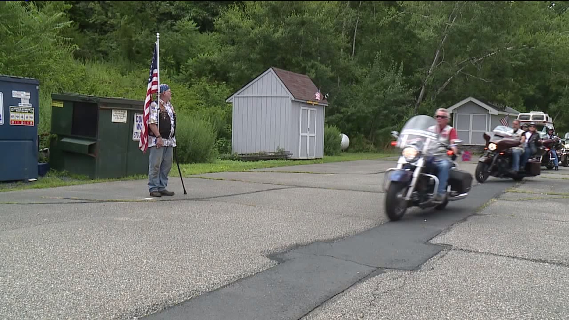 Motorcycle Ride for Veterans in Poconos