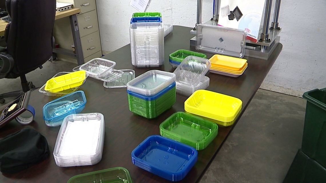 Recyclable Meat Trays Made in Schuylkill County