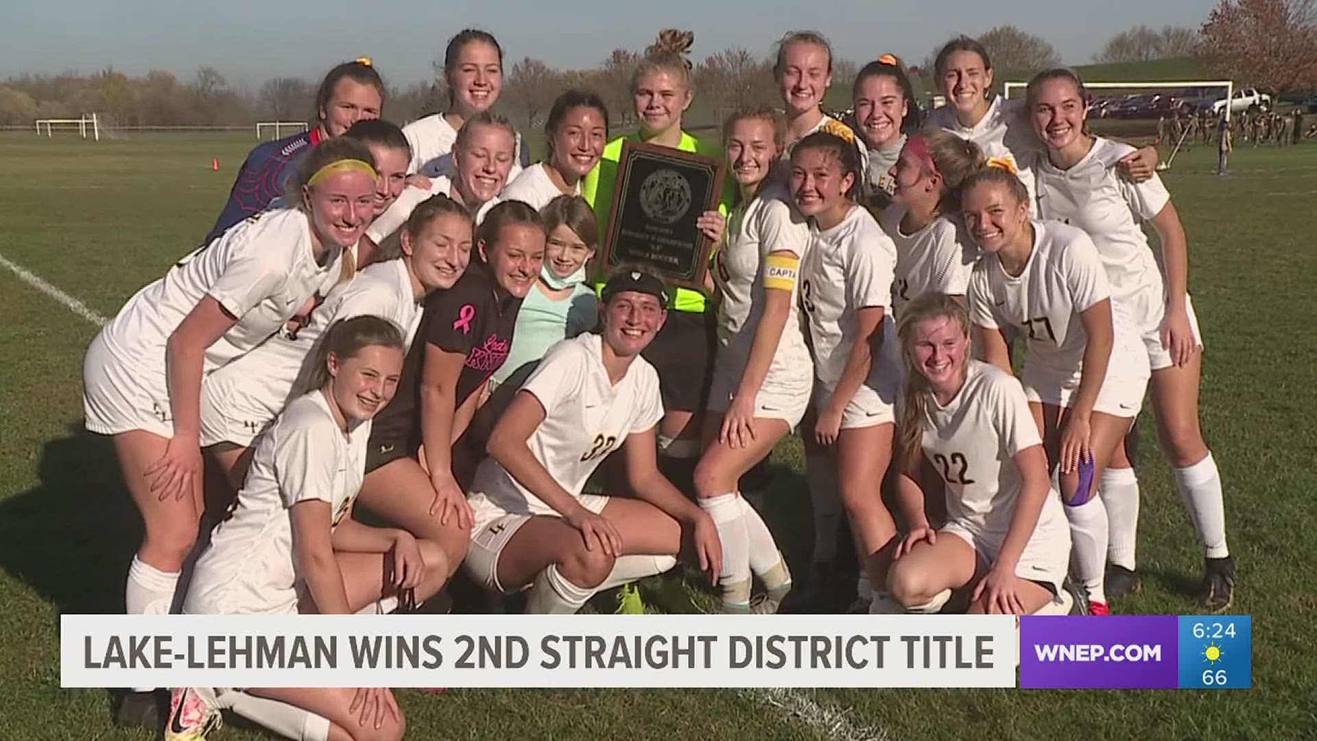 Lake-Lehman Girls Soccer Team Grateful for District Title During Uncertainty