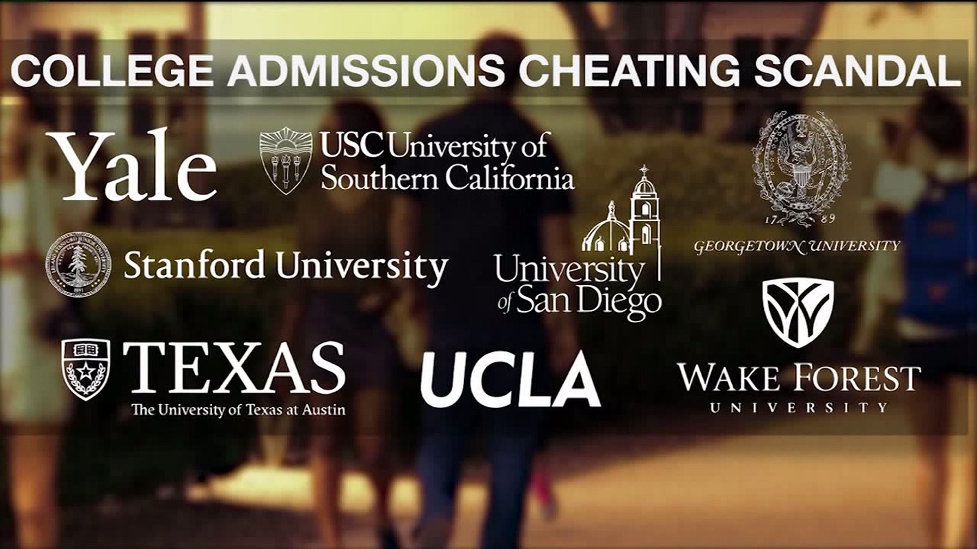 Students React to News of Alleged College Cheating Scam