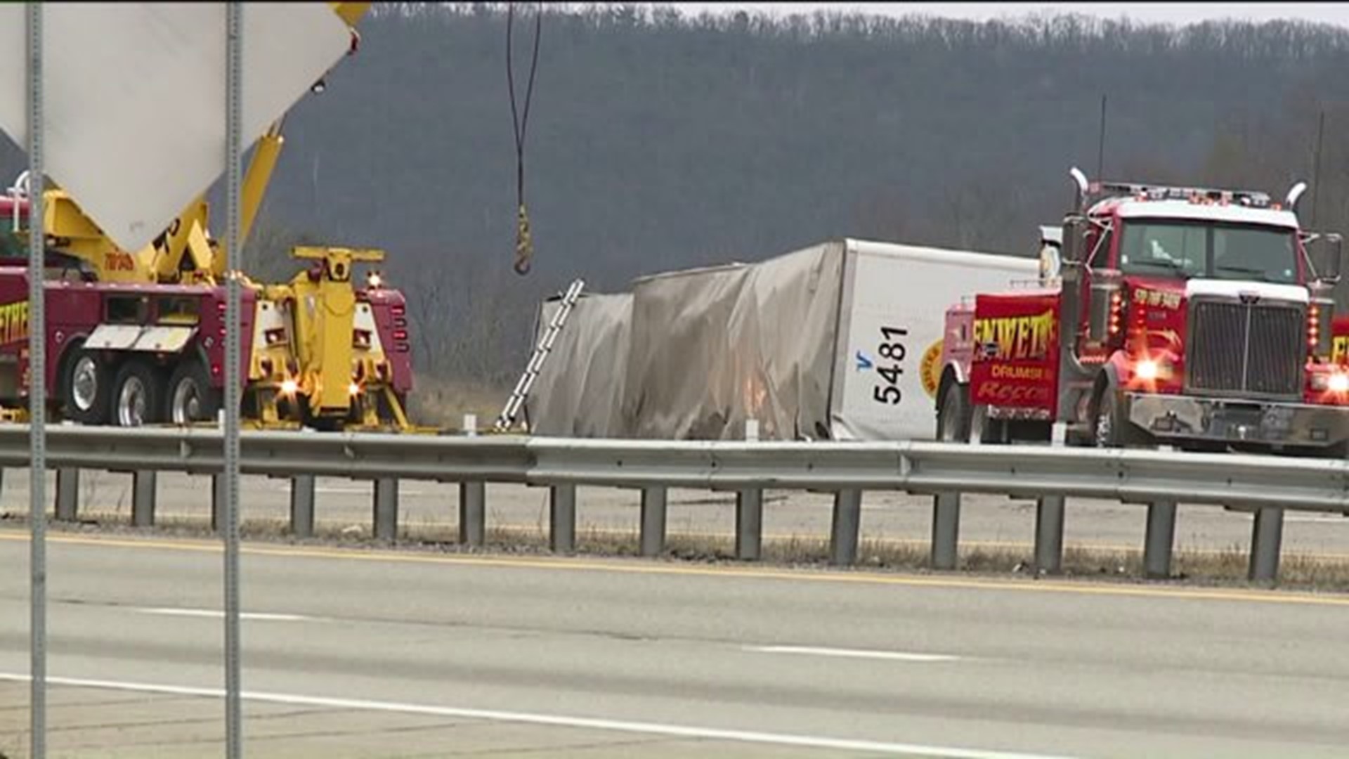 Crash Cleared from I-80 East in Luzerne County