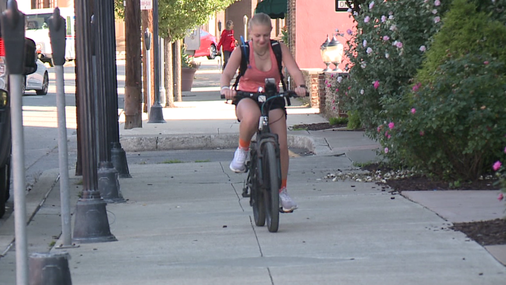 She planned the ride for Saturday - because September 4 is World Leukemia Day.