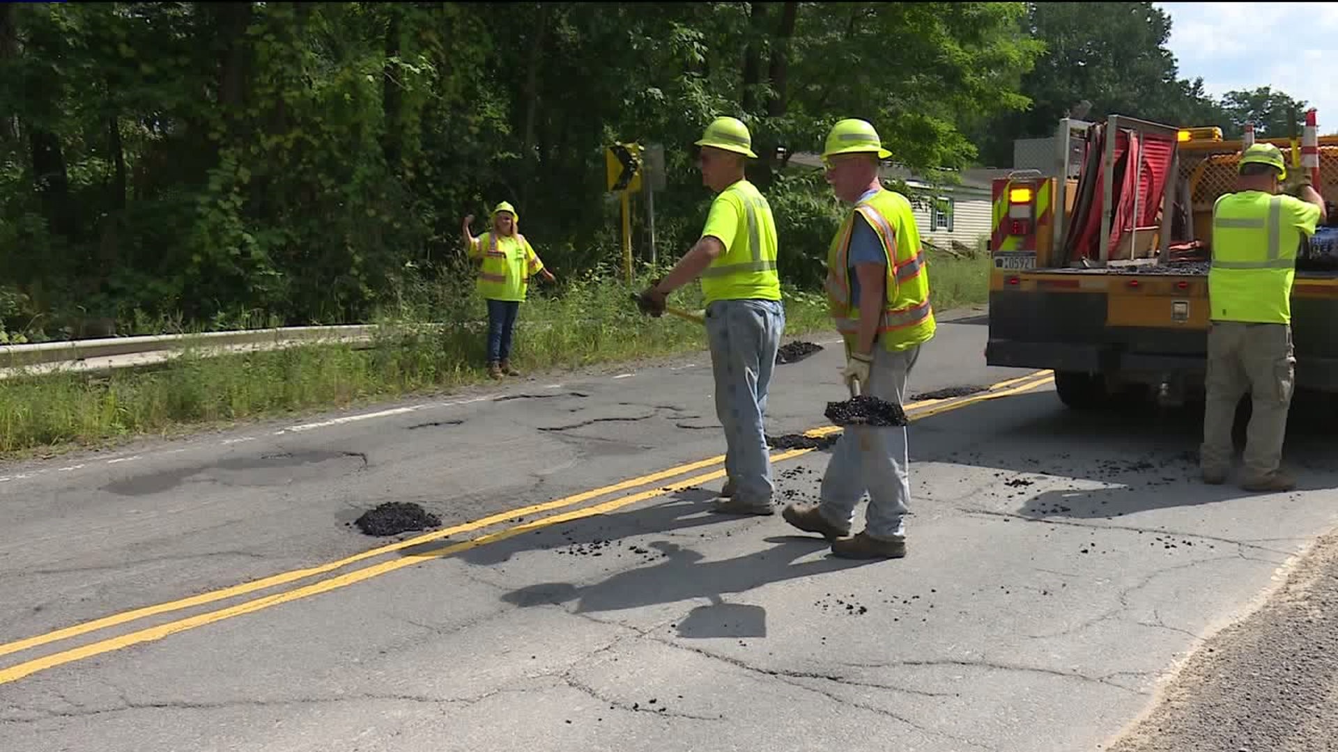 Susquehanna County Residents Complain of 'Nightmare' Potholes