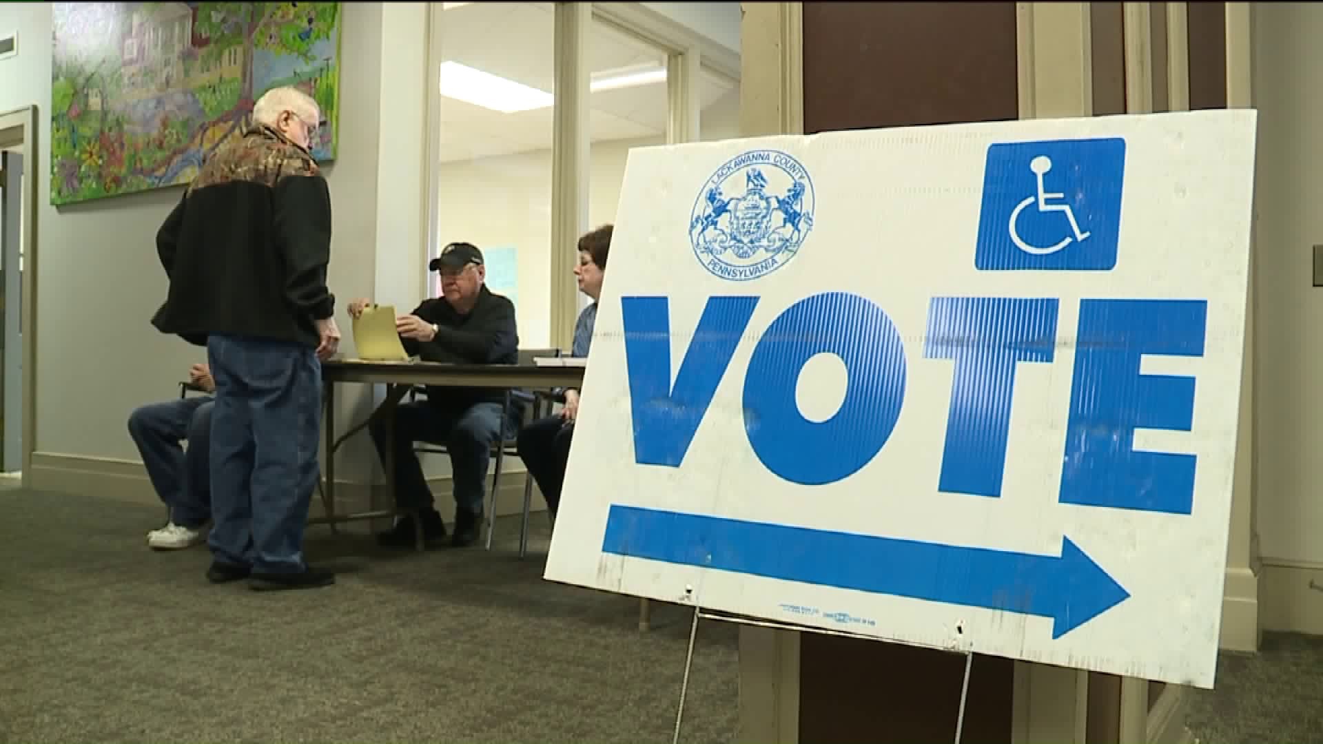 Turnout Light as Polls Open in Lackawanna County