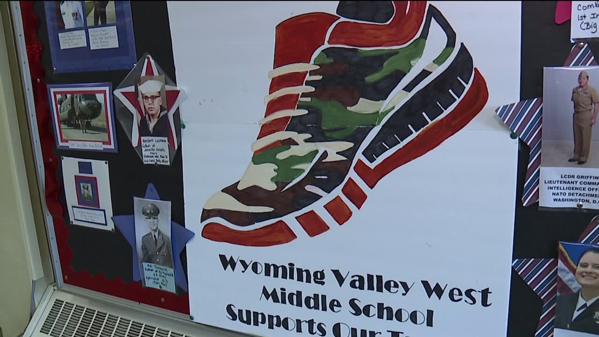 Students Raise Money for 'Sneakers For Soldiers'