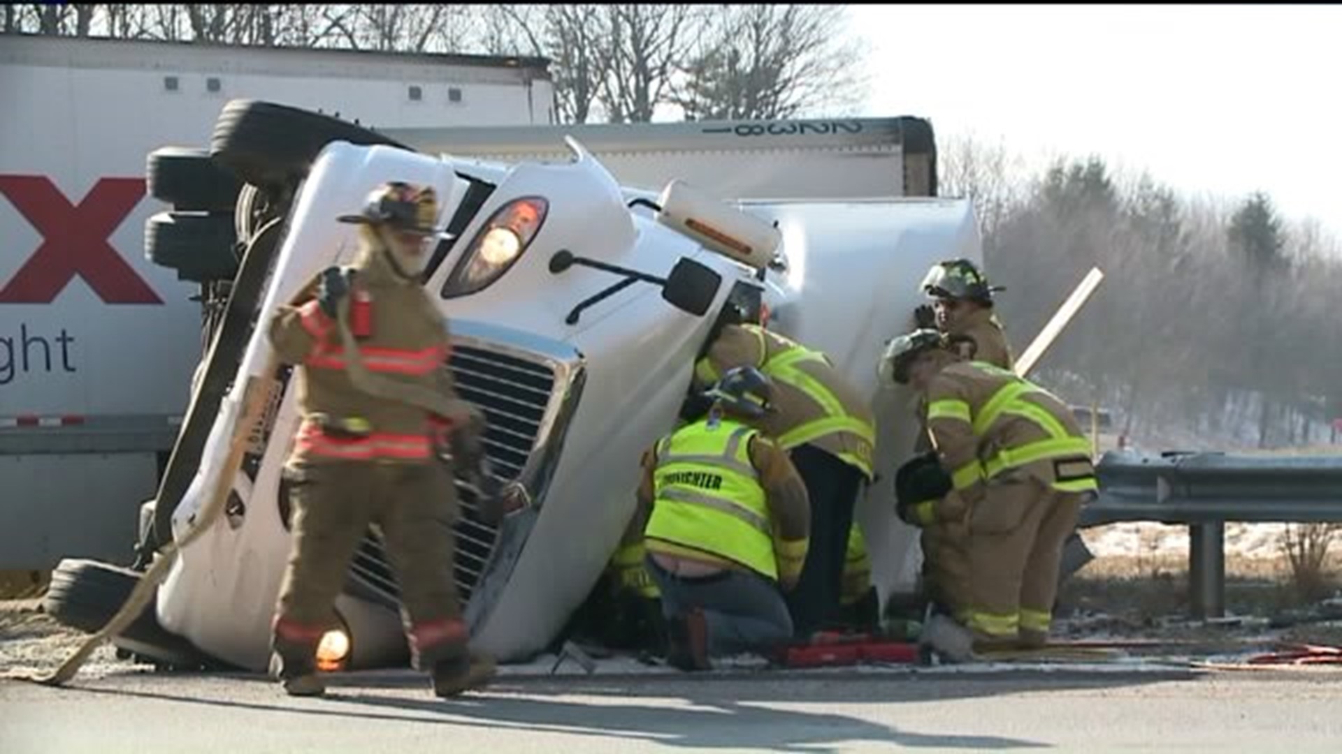 Crash on Interstate Ramp Slows Traffic in Luzerne County