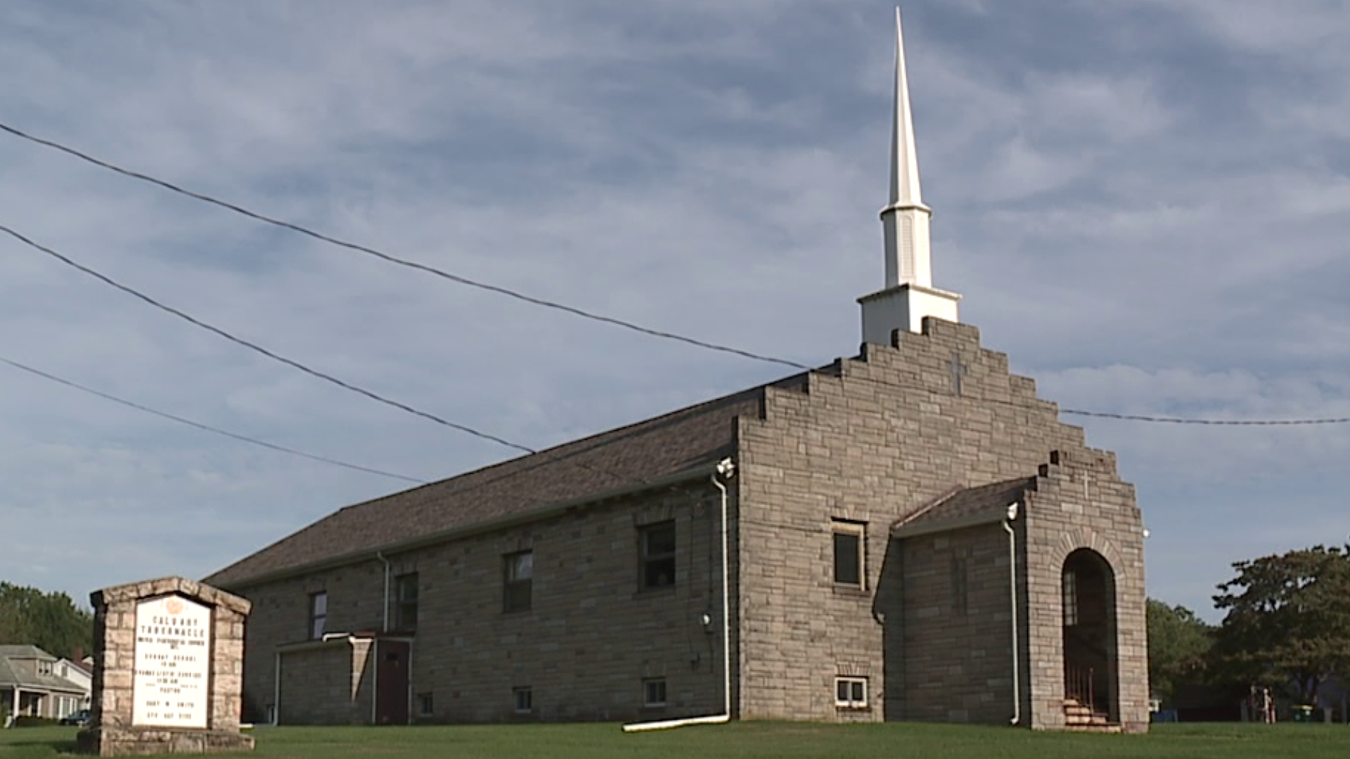 Police said the couple stole more than $8,000 from the church.